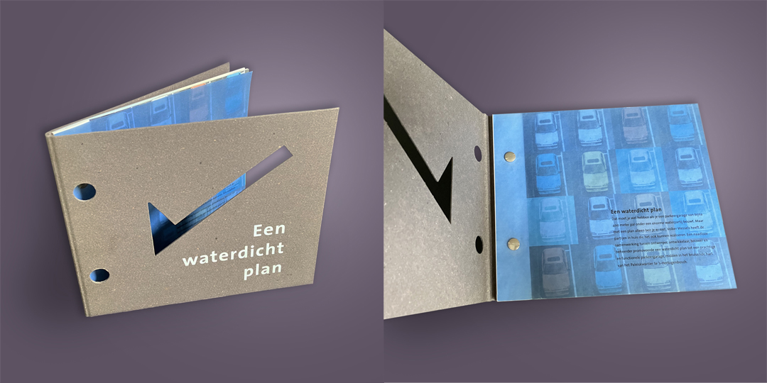 Ontwerp boekje Parkeren onder water